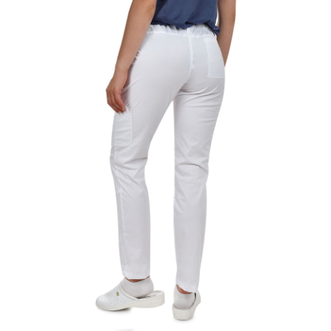 Scrub Trousers DANTE are unisex, medical work trousers, premium model and bestseller of the Bwell brand.
