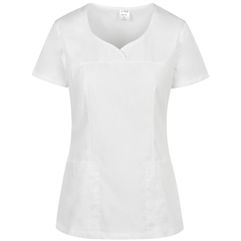 Scrub Top Ines is characterized by comfort and elegance in the daily work of doctors, nurses, dentists, pharmacists, veterinarians, workers, and students.