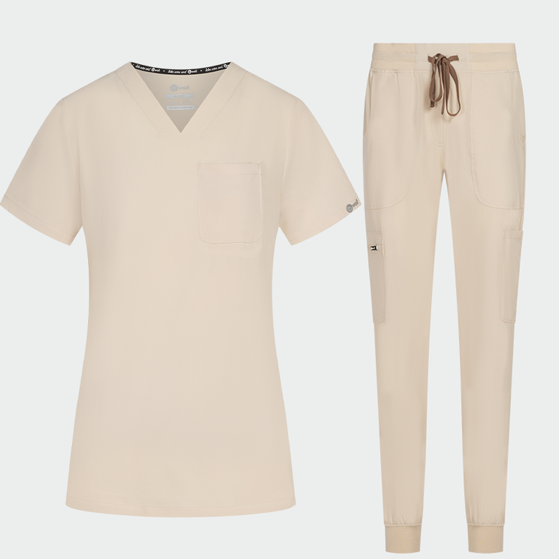 NAOMI is a stylish and practical women’s medical set – tunic and jogger-style pants, made from high-quality fabric that provides comfort and freedom of movement.